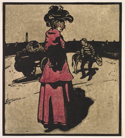 Londýn Typy: Coster od William Nicholson