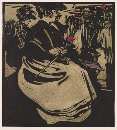 London Types: Flower Girl od William Nicholson