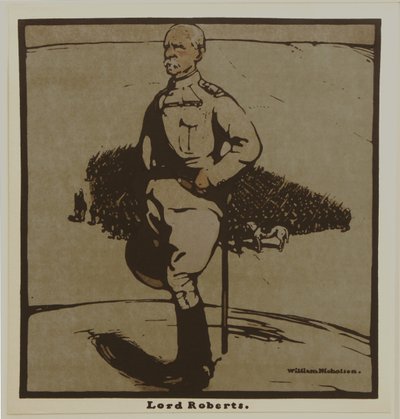 Lord Roberts, cca 1902 (chromolitho) od William Nicholson