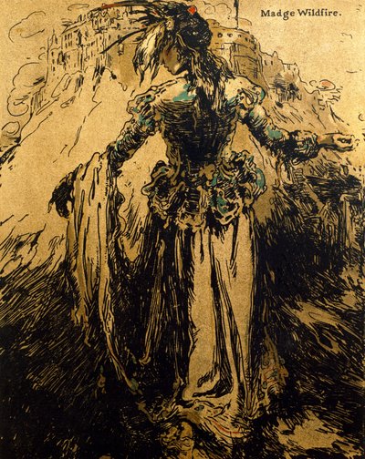 Madge Wildfire, ilustrace z 