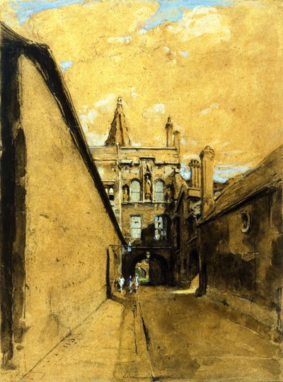 New College Lane Gate od William Nicholson