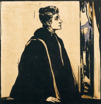 Portrét Eleonory Duseové od William Nicholson