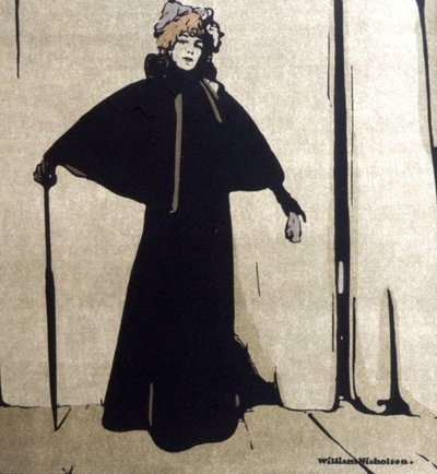 Sarah Bernhardt (1844-1923) od William Nicholson