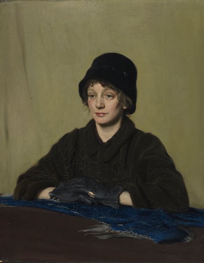 Dívka s odřenou rukavicí od William Nicholson