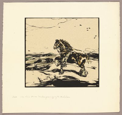 Shirský kůň od William Nicholson