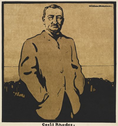 Dvanáct portrétů: Cecil Rhodes od William Nicholson