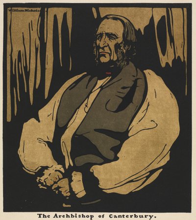 Dvanáct portrétů: Arcibiskup z Canterbury od William Nicholson