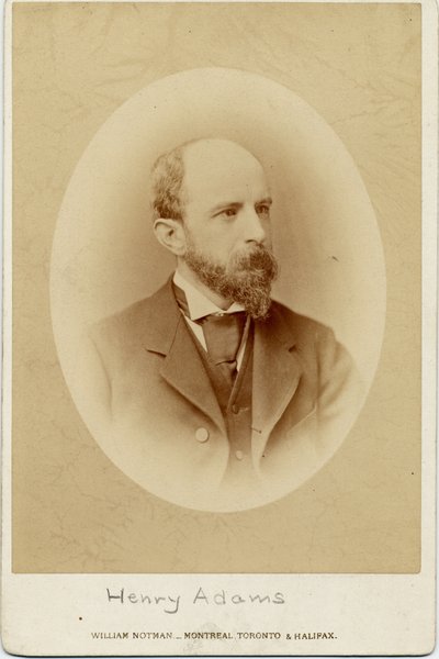 Henry Adams (1838-1918), americký historik (foto alba) od William Notman
