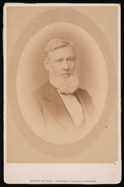 Portrét Asy Graye 1810-1888, před rokem 1876. od William Notman