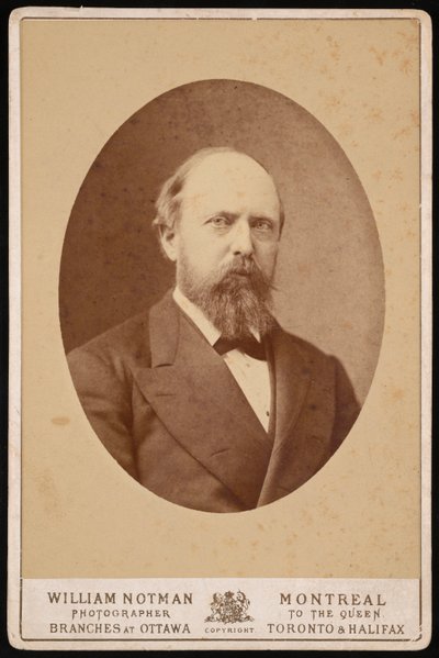 Portrét Othniela Charlese Marshe 1831-1879, cca 1875. od William Notman