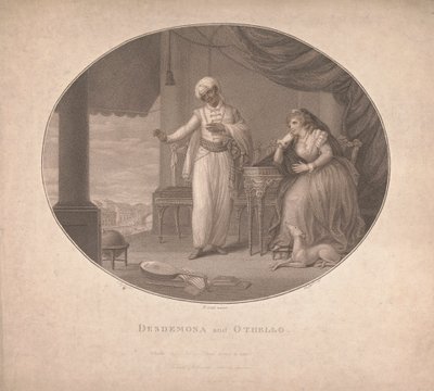Desdemona a Othello od William Nutter