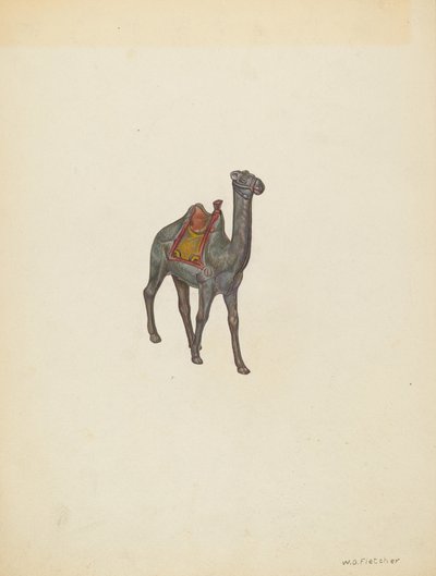 Bank Camel, c. 1940. od William O. Fletcher
