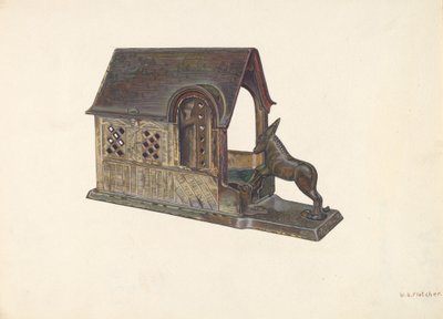 Toy Bank, c. 1940. od William O. Fletcher