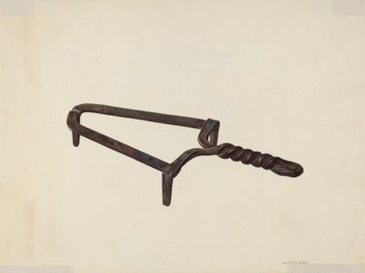 Trivet, c. 1939. od William O. Fletcher