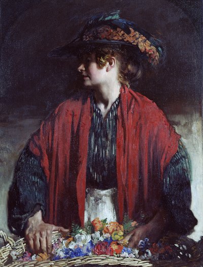 Lottie of Paradise Walk (olej na plátně) od William Orpen