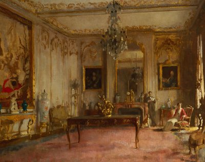 Interiér Park Lane od William Orpen