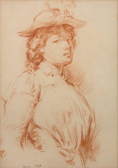 Portrét Idy Nettleshipové od William Orpen