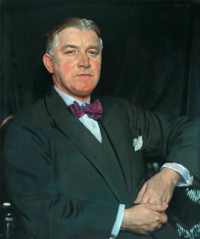 T. Howarth, JP, 1925 od William Orpen