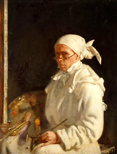 Malíř: Autoportrét s brýlemi, 1907 od William Orpen