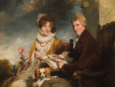 Portrét muže a ženy, 1818. od William Owen
