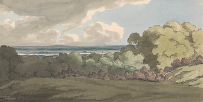 Pohled přes Temži do Greenwichského parku od William P. Sherlock