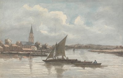 Pohled na Temži v Battersea od William P. Sherlock