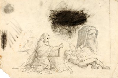 (Studie - Vila Borghese, 2 postavy atd.) od William Page