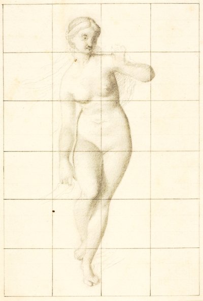 Venuše vede Eneáše a Trójany k latinskému pobřeží (studie o Venuši) od William Page