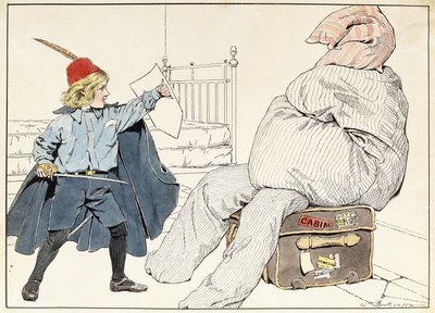 Potulný rytíř odrážející svého nepřítele od William Parkinson