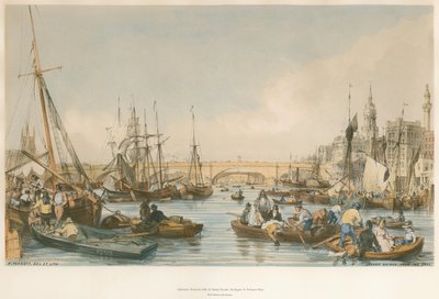 Londýnský most, od bazénu od William Parrott
