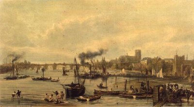 Westminster a Hungerford od William Parrott