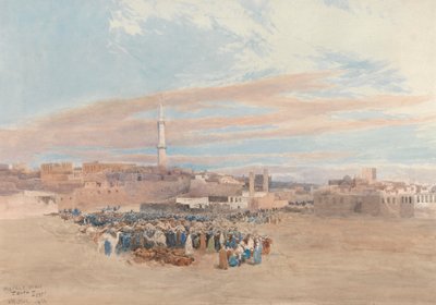 Tržiště, Tanta, Egypt od William Paton Burton