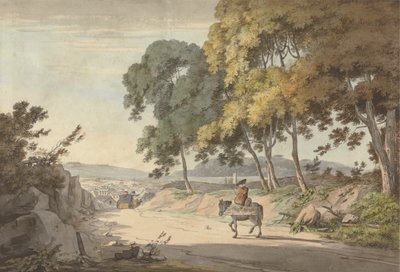 Pohled na Plymouth ze Seven Trees, Exeter Road od William Payne