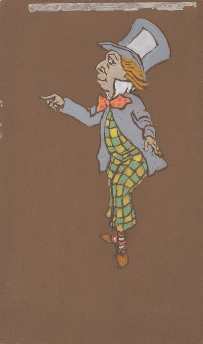 Šílený kloboučník (kostýmní návrh pro Alenku v říši divů, 1915) od William Penhallow Henderson