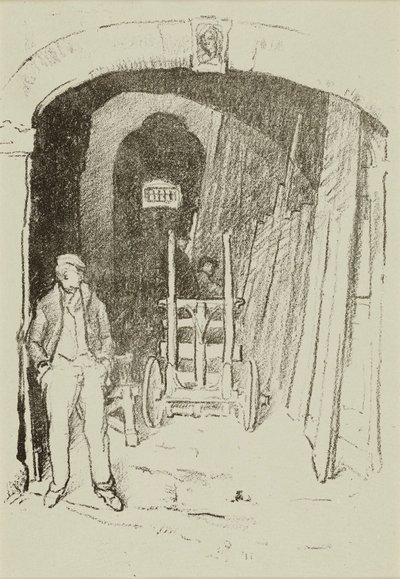 The Wood Sawyer od William Penhallow Henderson
