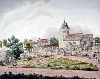 Starý kostel St Pancras, Londýn, 1761 od William Pennington