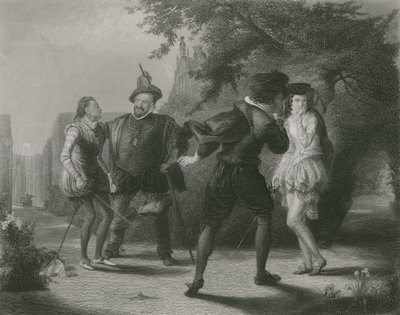 Duel, Dvanáctá noc od William Powell Frith