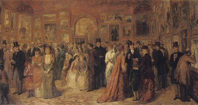 The Private View, 1881, 1882 od William Powell Frith