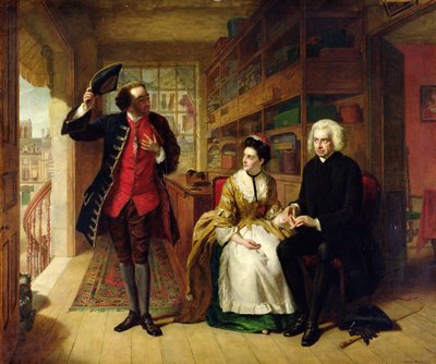 Puls, manžel, 1869 od William Powell Frith