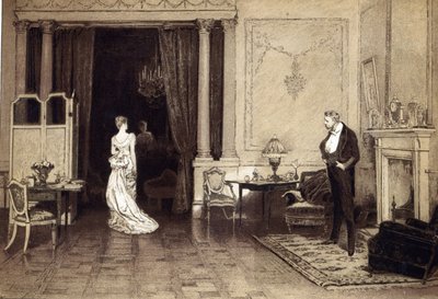 První mrak z filmu „Hodina volného času“ od William Quiller (after) Orchardson