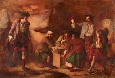 Princ Charles Edward a Catherans (olej na plátně) od William Quiller Orchardson