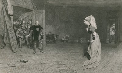 Talbot a hraběnka z Auvergne, král Jindřich VI., První část od William Quiller Orchardson