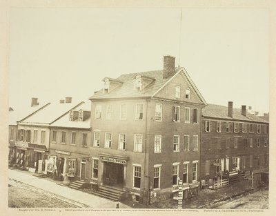 Marshall House, Alexandria, Virginie, srpen 1862. od William R. Pywell