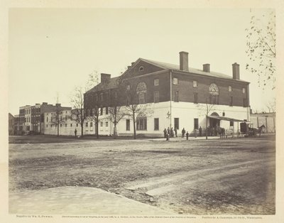 Old Capitol Prison, Washington, 186165. od William R. Pywell