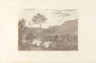 Hrad Hornby z Tatham Church od William Radclyffe