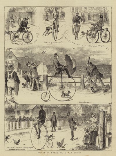 Cyklistické poznámky, ne já, doma od William Ralston