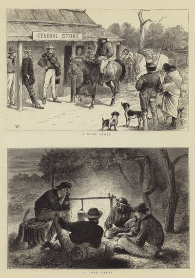Bush Life v Queenslandu od William Ralston