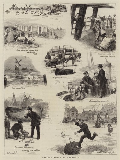 Prázdninové poznámky v Yarmouth od William Ralston
