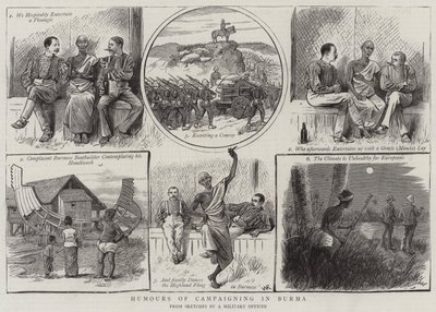 Humours of Campaigning in Barma od William Ralston