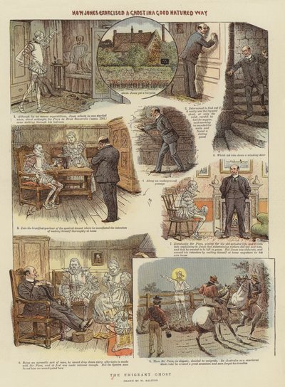 The Emigrant Ghost (chromolitho) od William Ralston